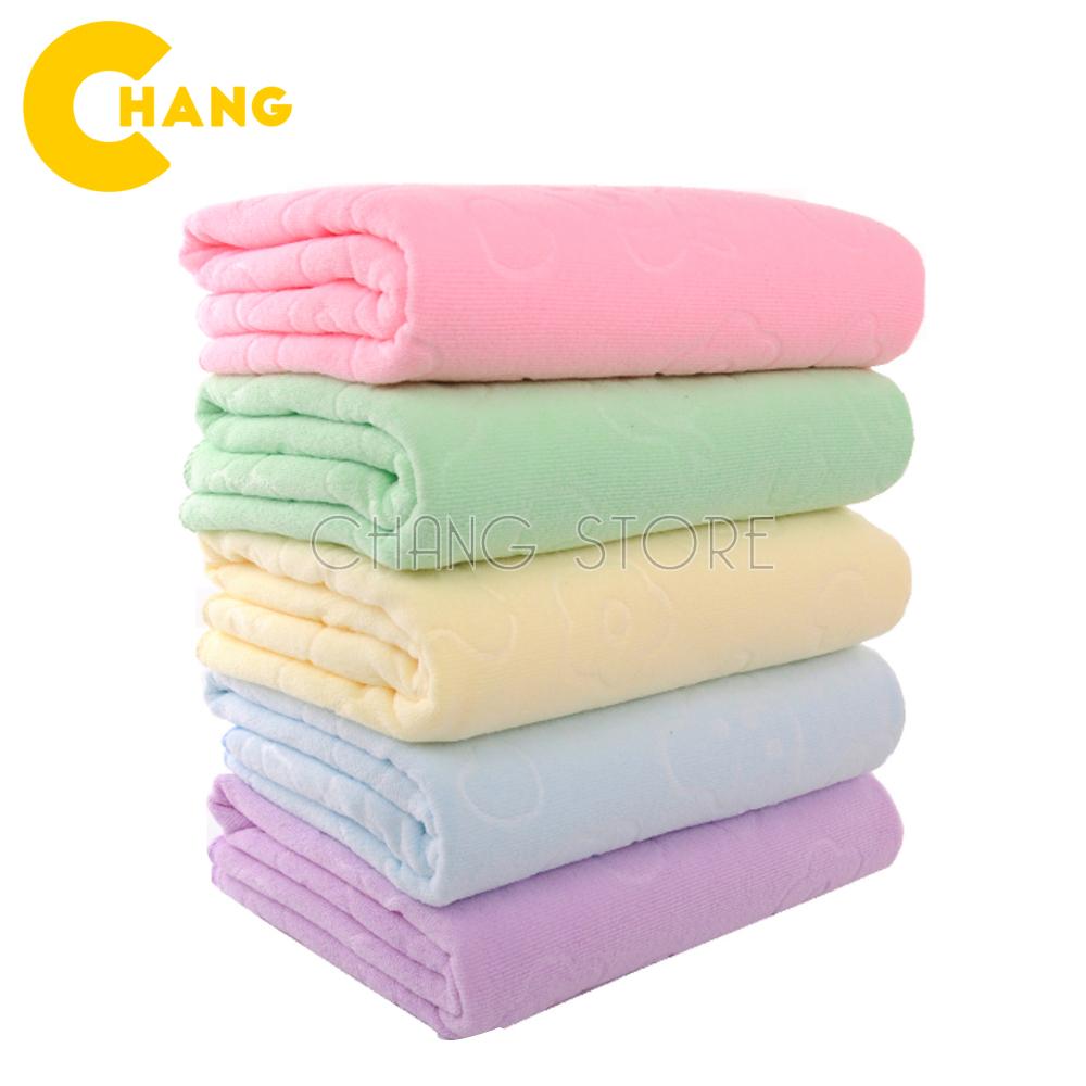 Combo 5 Khăn Tắm Xuất Nhật Cao Cấp Họa Tiết Gấu Bông Mềm , Thấm Hút Tốt