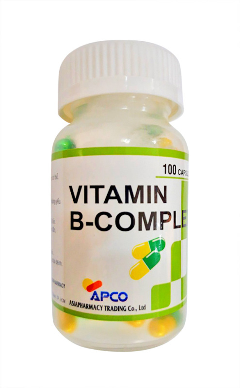 Viên uống Vitamin B-Complex Chai 100 viên APCO cao cấp