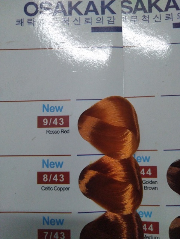 Thuốc nhuộm tóc osakak 100g + kèm oxy giá rẻ