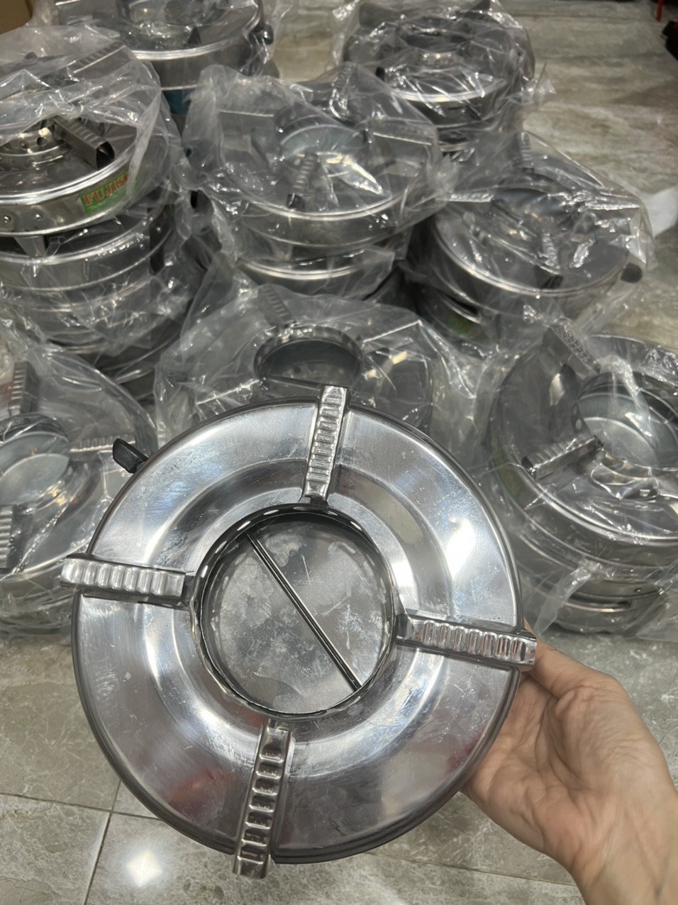 Bếp cồn inox Fujishi - {HỎA TỐC} - Hàng chính hãng