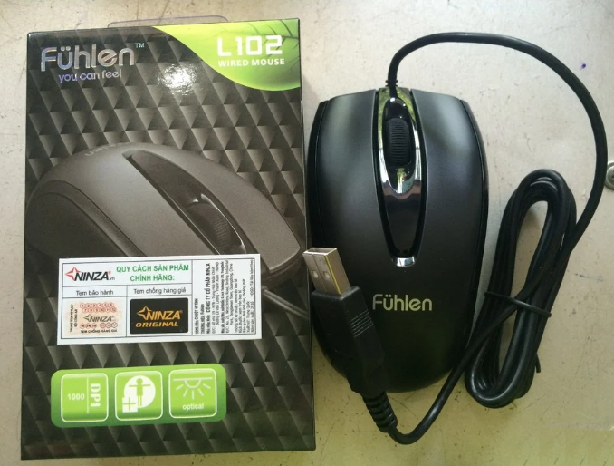 Chuột Fuhlen L102- có dây