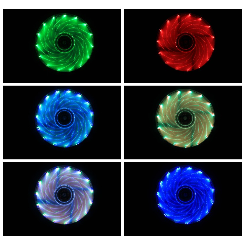 FAN CASE VSP 12CM - LED 15 BÓNG
