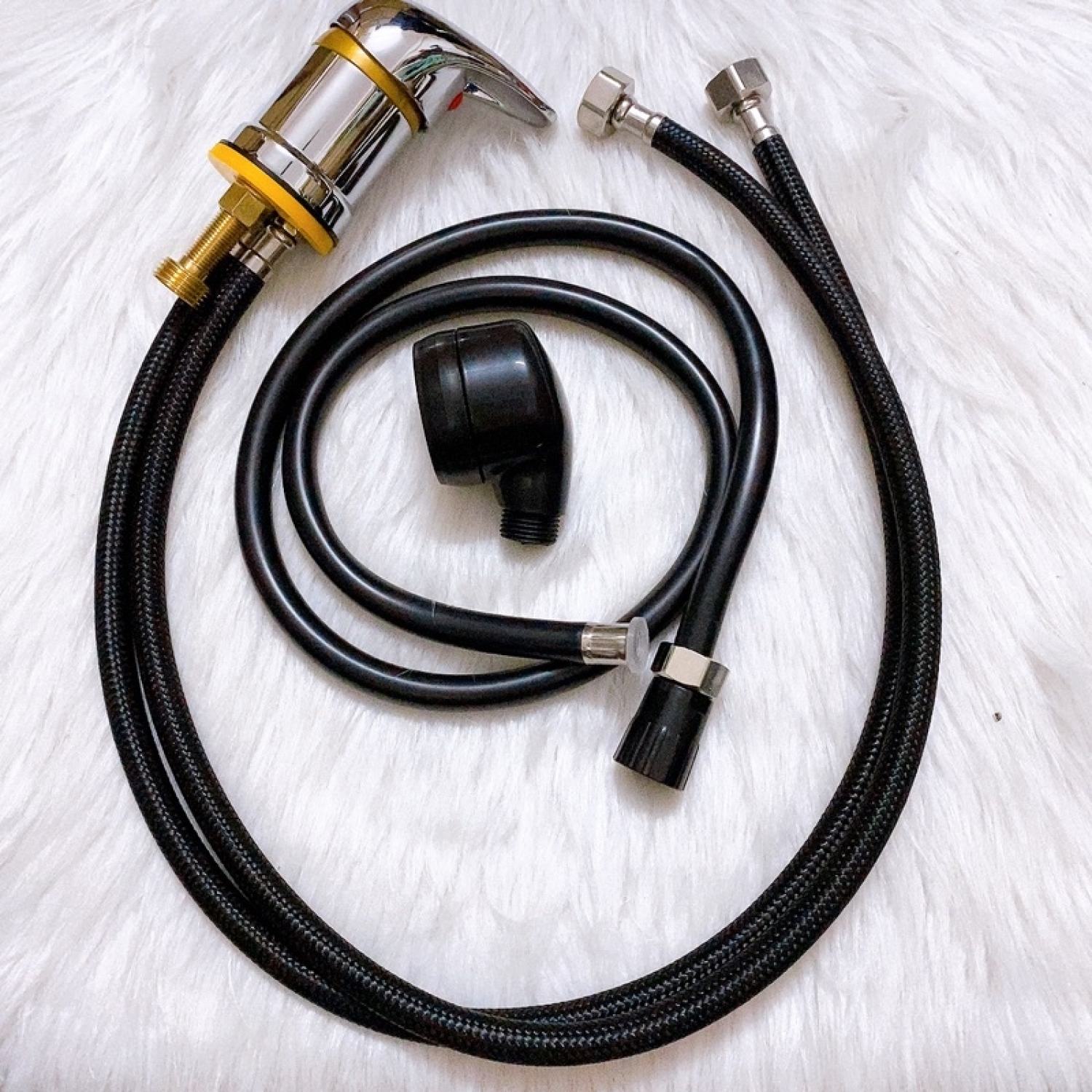 Combo gật gù nóng lạnh và vòi sen bàn gội đầu