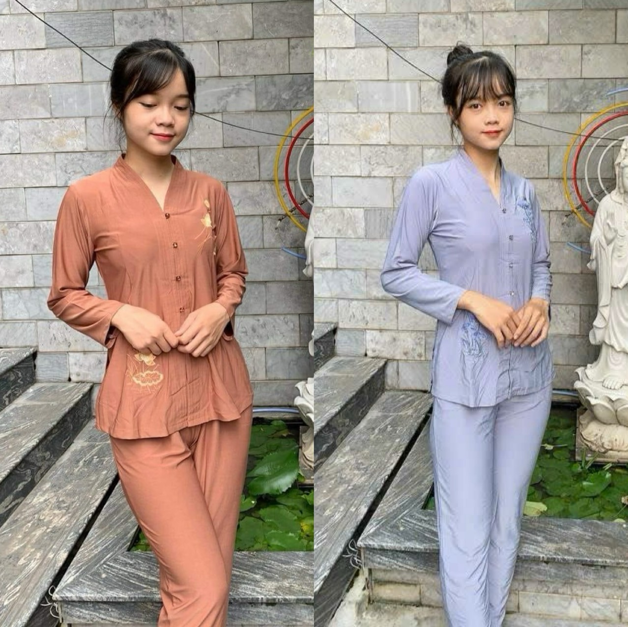 Đồ lam #trung #niên bà lai thun #co #dãn_hàng cao cấp loại 1 #bigsize