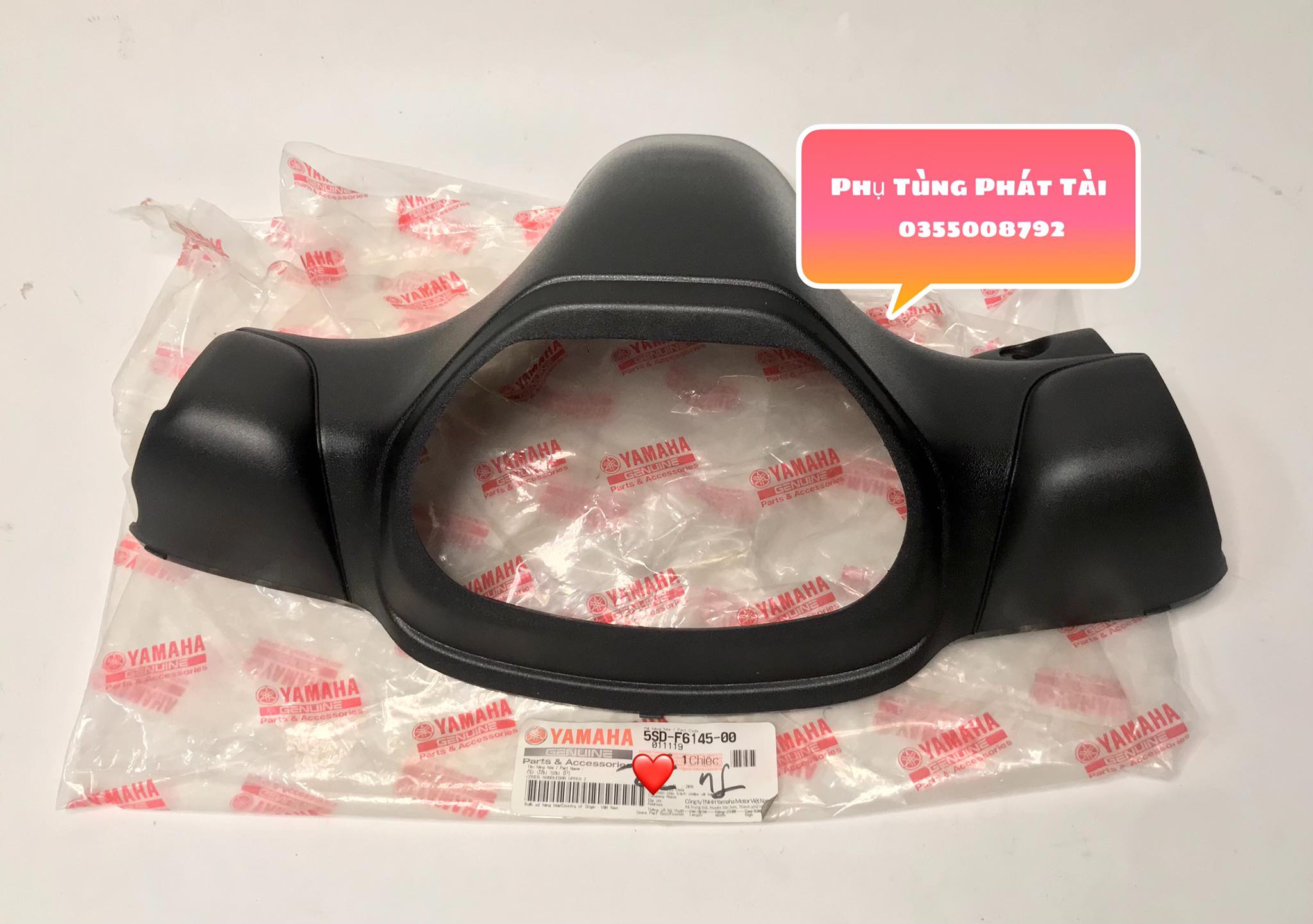 Bợ sau - ốp đầu sau jupiter v chính hãng yamaha