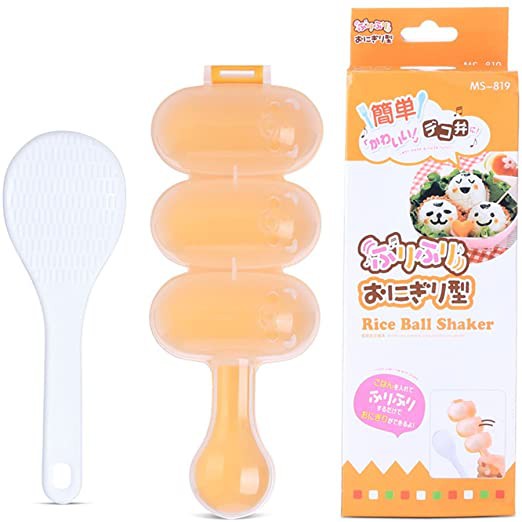 Bộ Khuôn Làm Cơm Nắm+Muỗng Múc Cơm Tiện Lợi Cho Bé