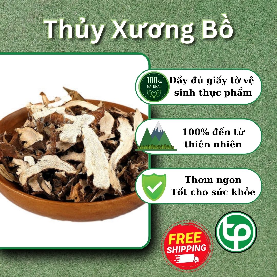 Cây thủy xương bồ khô túi lớn loại 500g - Sản phẩm của Tấn Phát - Hàng sạch xanh chất lượng cao