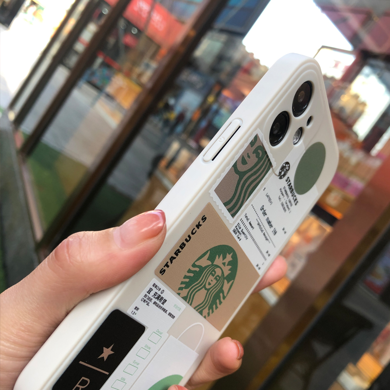 Ốp iphone bảo vệ cam,ốp lưng hình ly nước Starbuck - Sam Case