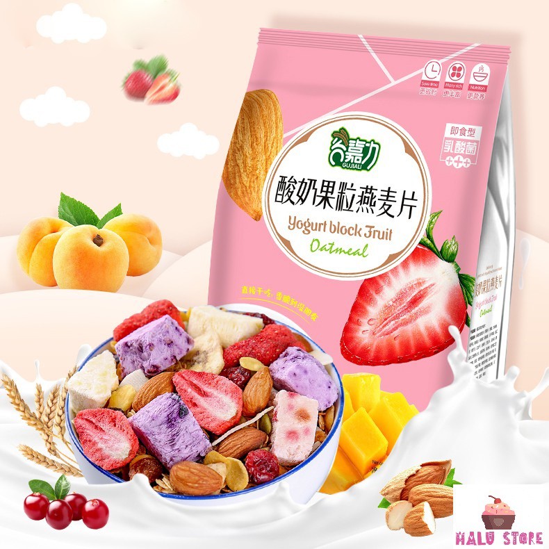 ( Sẵn Hàng - Giao Được HCM ) Ngũ Cốc Sữa Chua Ăn Kiêng