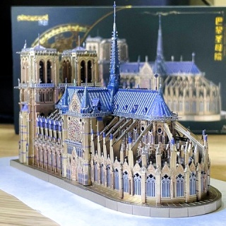 Mô Hình Kim Loại 3D Piececool Nhà Thờ Đức Bà Paris (Nhiều Màu) (chưa ráp) thumbnail