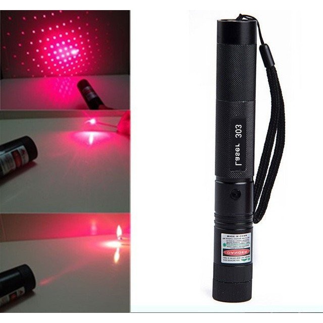 [HCM]Đèn lazer 303 ánh sáng đỏ Lớn