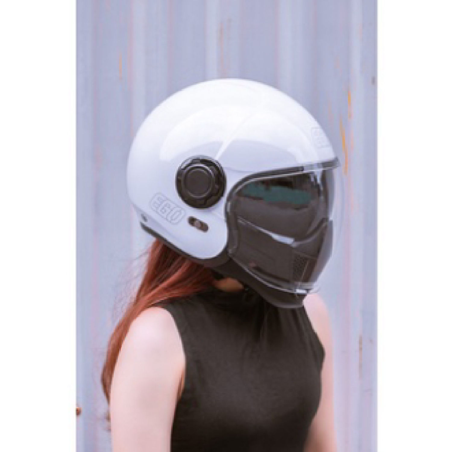 KÍNH CHẮN MŨ 3/4 EGO E-5 (KHÔNG BAO GỒM HÀM VÀ MŨ) - GARA20