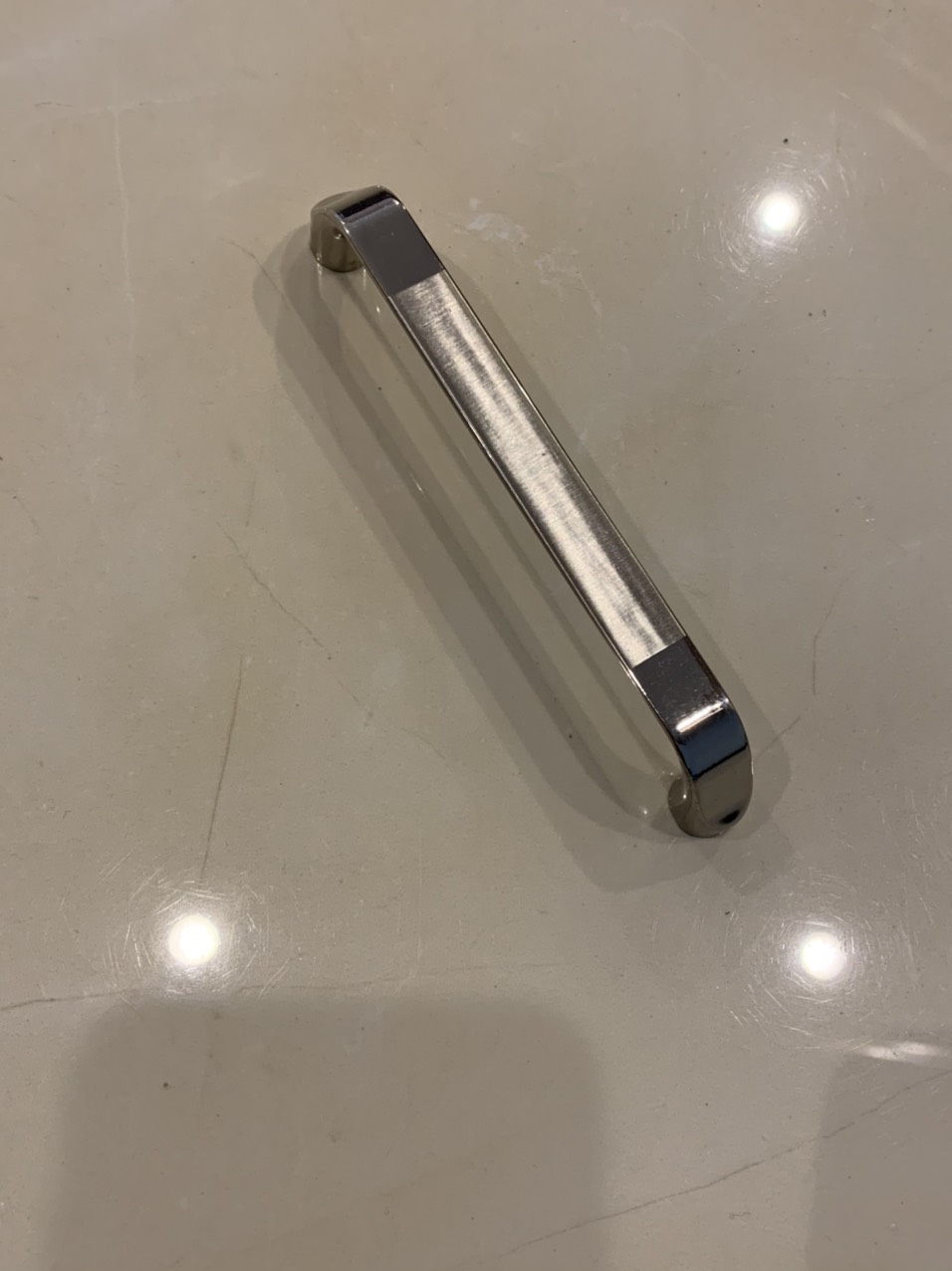 Tay nắm cửa tủ  inox 128 mm - Hàng chuẩn nội địa - Siêu đẹp- Siêu chắc chắn