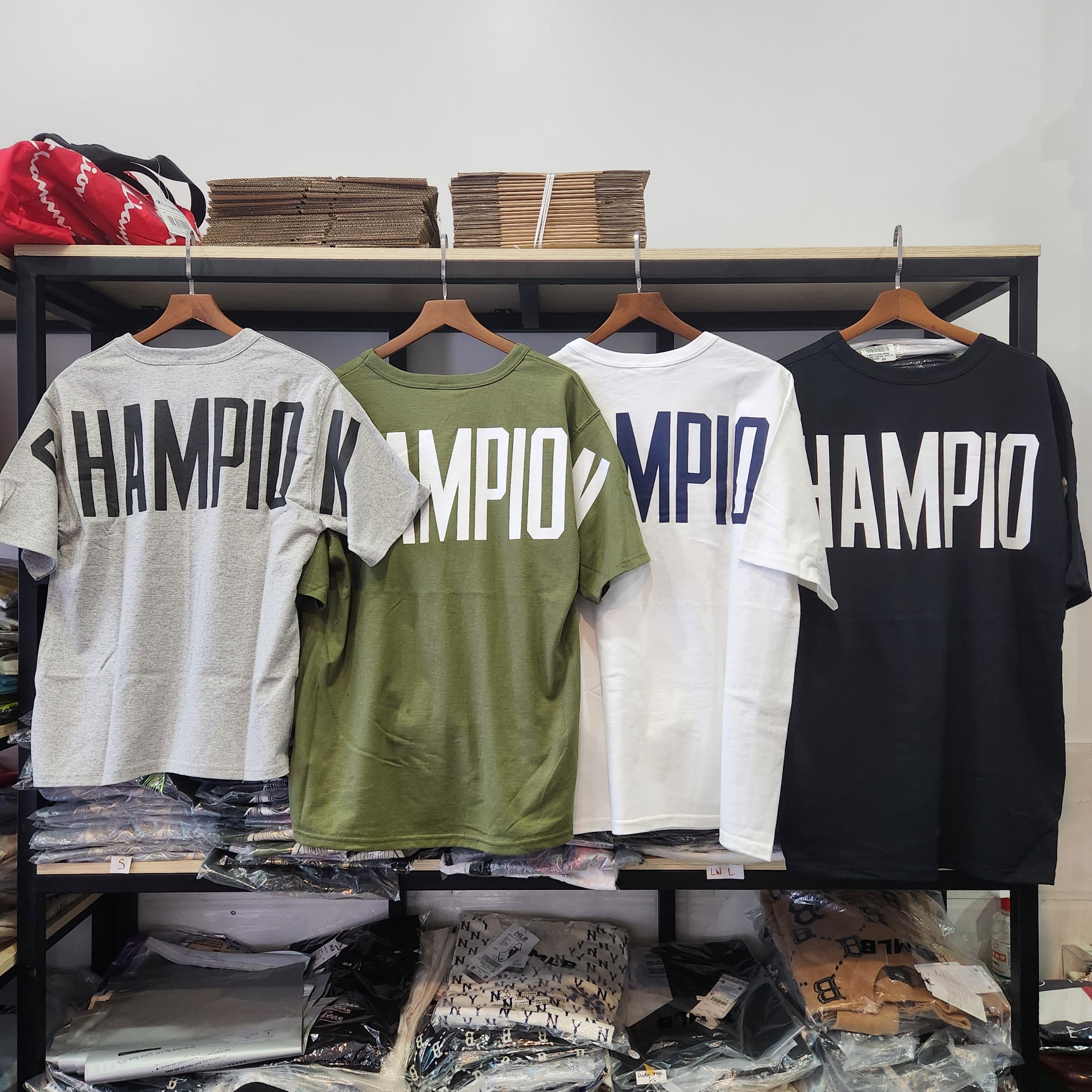 Áo Champion® Heritage Custom Big Logo Back Tee