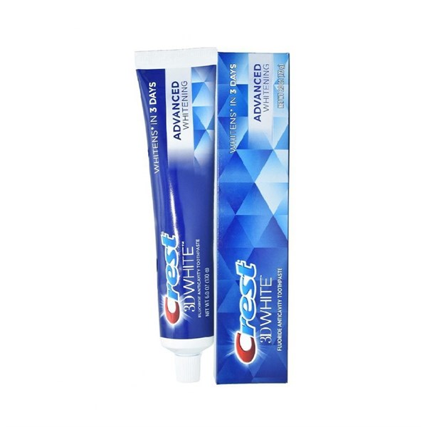 Kem đánh răng Crest 3D White Advanced Whitening 147gr