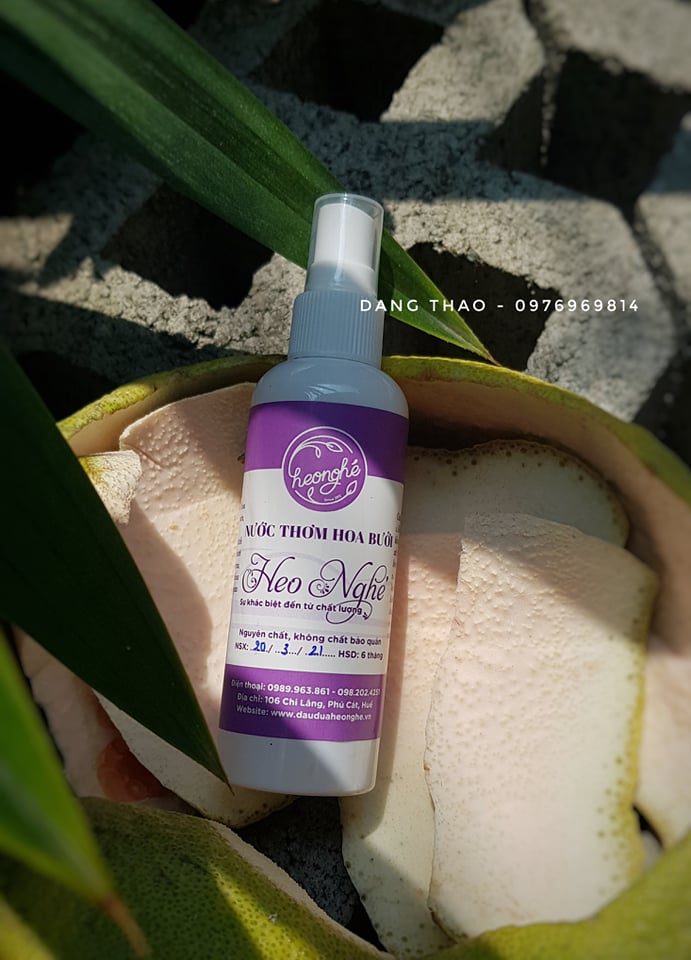 Nước thơm hoa bưởi Heo Nghé 100ml
