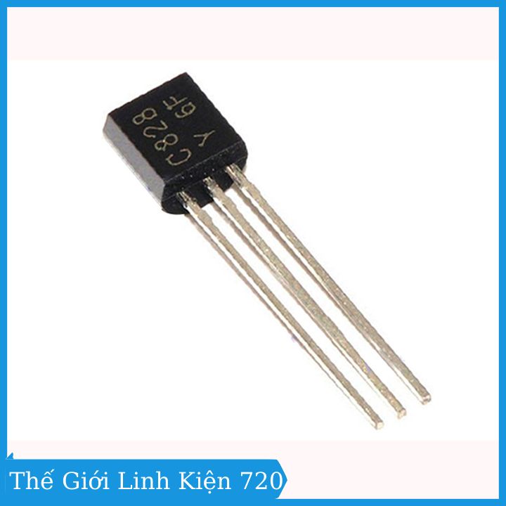 Bộ 10 C828 TO-92 transistor NPN điện áp 25V 0.1A