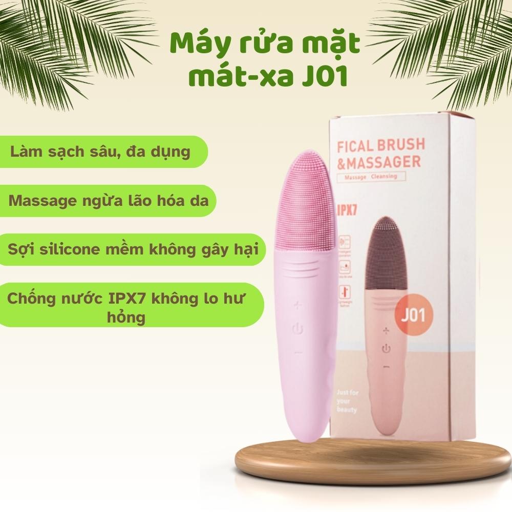 Máy rửa mặt silicon 5 cấp độ