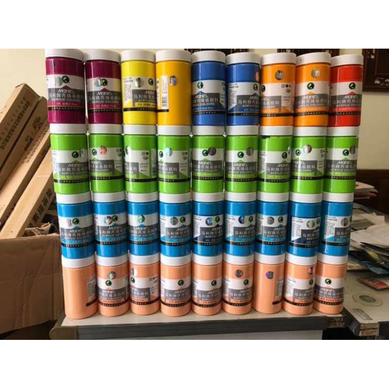 [HCM]MÀU VẼ 3D ACRYLIC CHẤT LƯỢNG TỐT MARIES 300ml (LINK 1)
