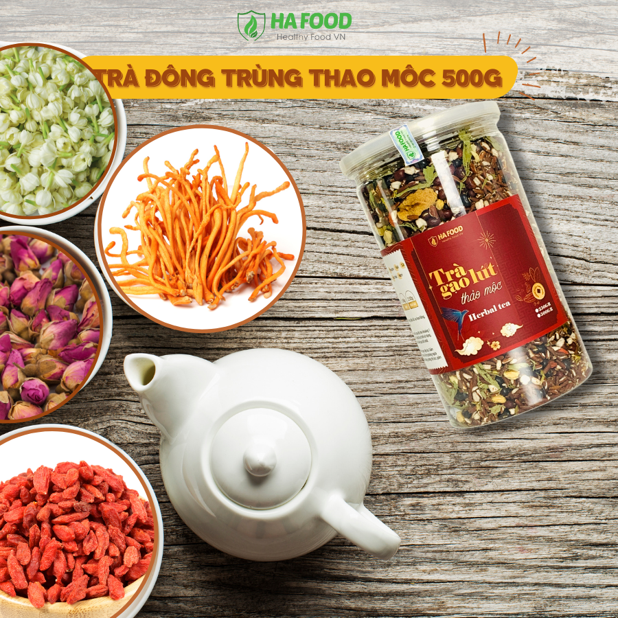 Trà thảo mộc Hafood giúp giảm cân, giảm căng thẳng