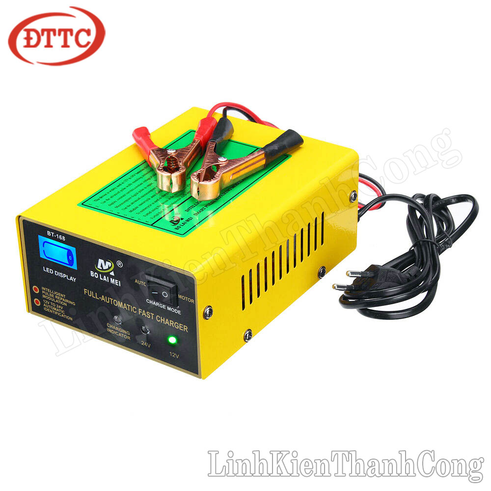 Bộ Sạc Acquy Tự Động 12V 24V 200Ah