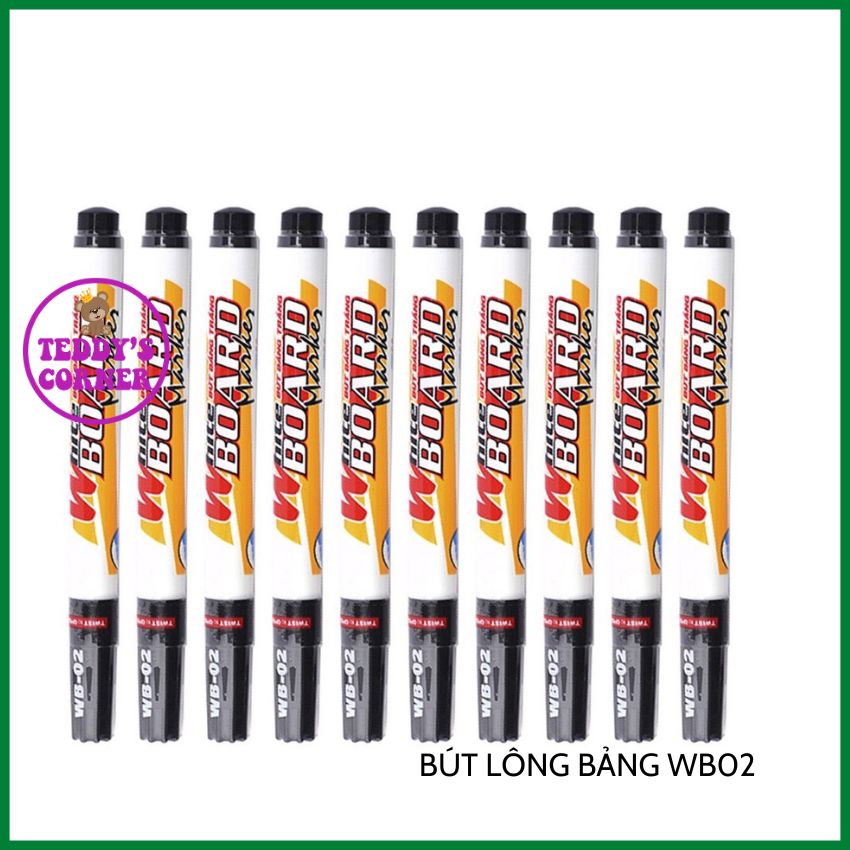 Combo 10 cây bút lông bảng wb02