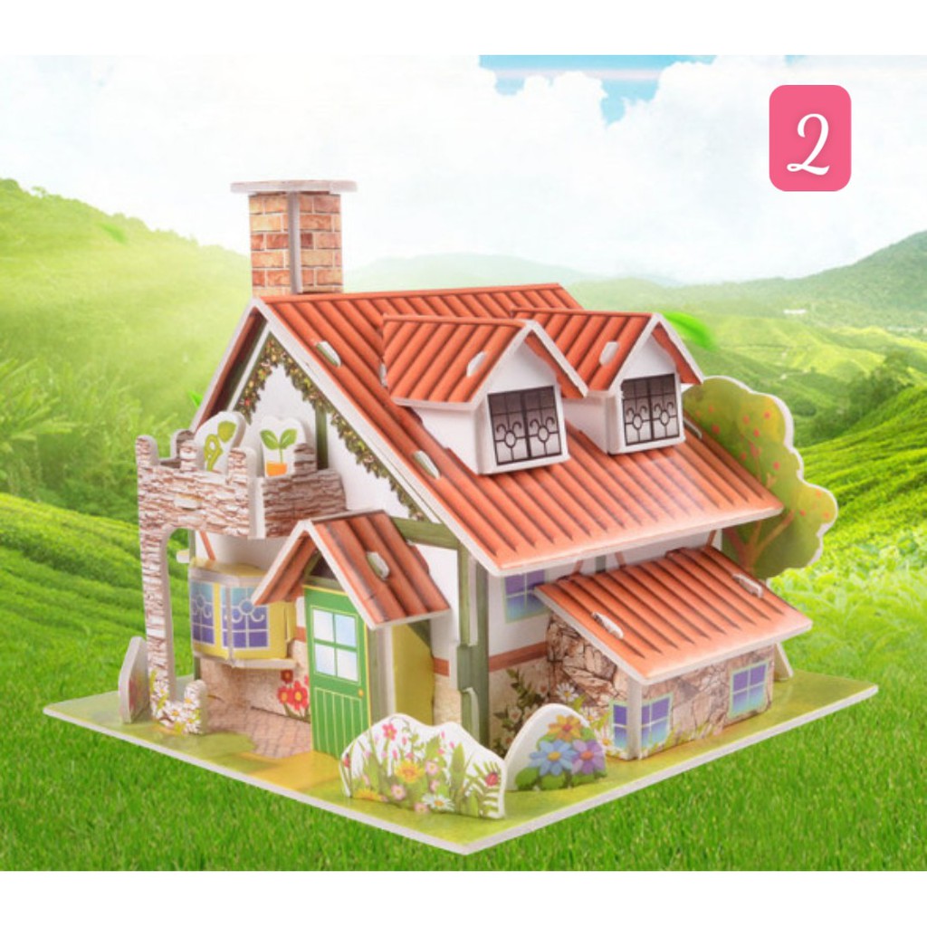 Đồ Chơi Lắp Ráp Mô Hình 3D - Chất Liệu Xốp An Toàn, Đa Dạng Mẫu Cho Bé Chọn -  Đồ chơi mô hình lắp ráp, bộ đồ chơi lắp ráp mô hình nhà, đồ chơi lắp ráp mô hình ngôi nhà, do choi lap ghep mo hinh 3d, đồ chơi lắp ghép mô hình 3d