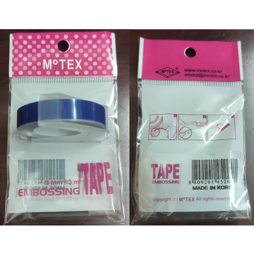 Dây Plastic dùng cho máy bấm chữ nổi