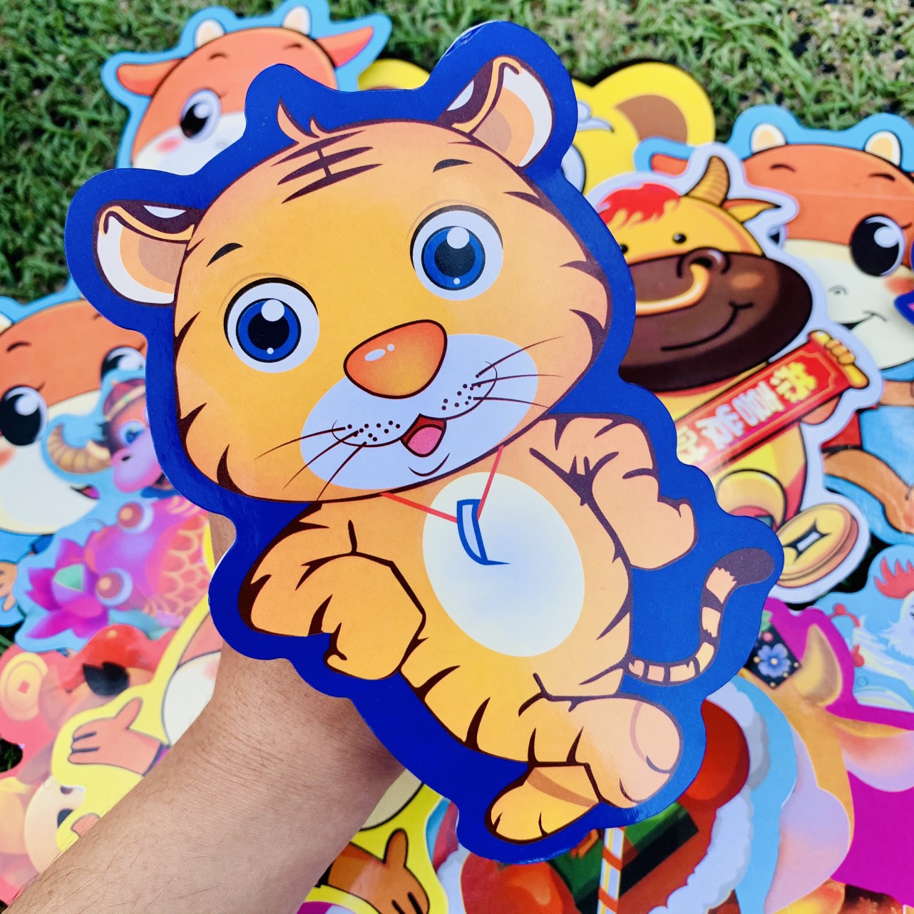 Combo - Phong bao lì xì hoạt hình tết Tân Sửu 2021 siêu đẹp BL79