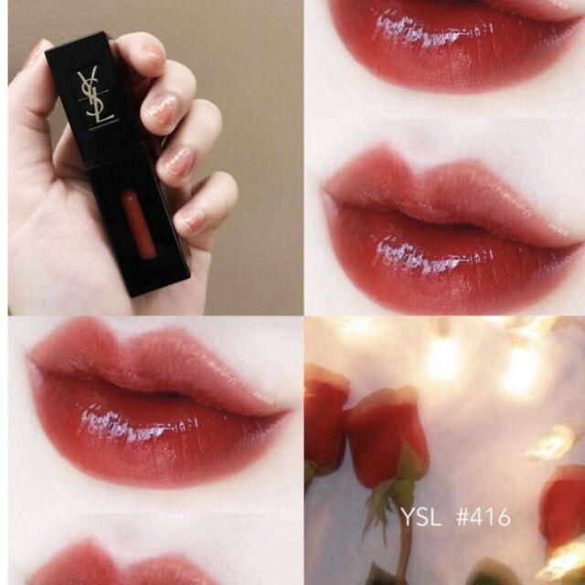 [HCM]Son Ysl Vinyl màu 416 gom  43 (Có bill -Sẵn HCM)