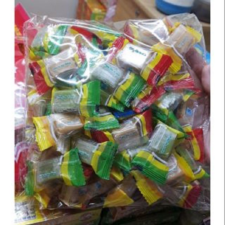kẹo dừa thanh long thập cẩm - đặc sản Bến Tre (500g)