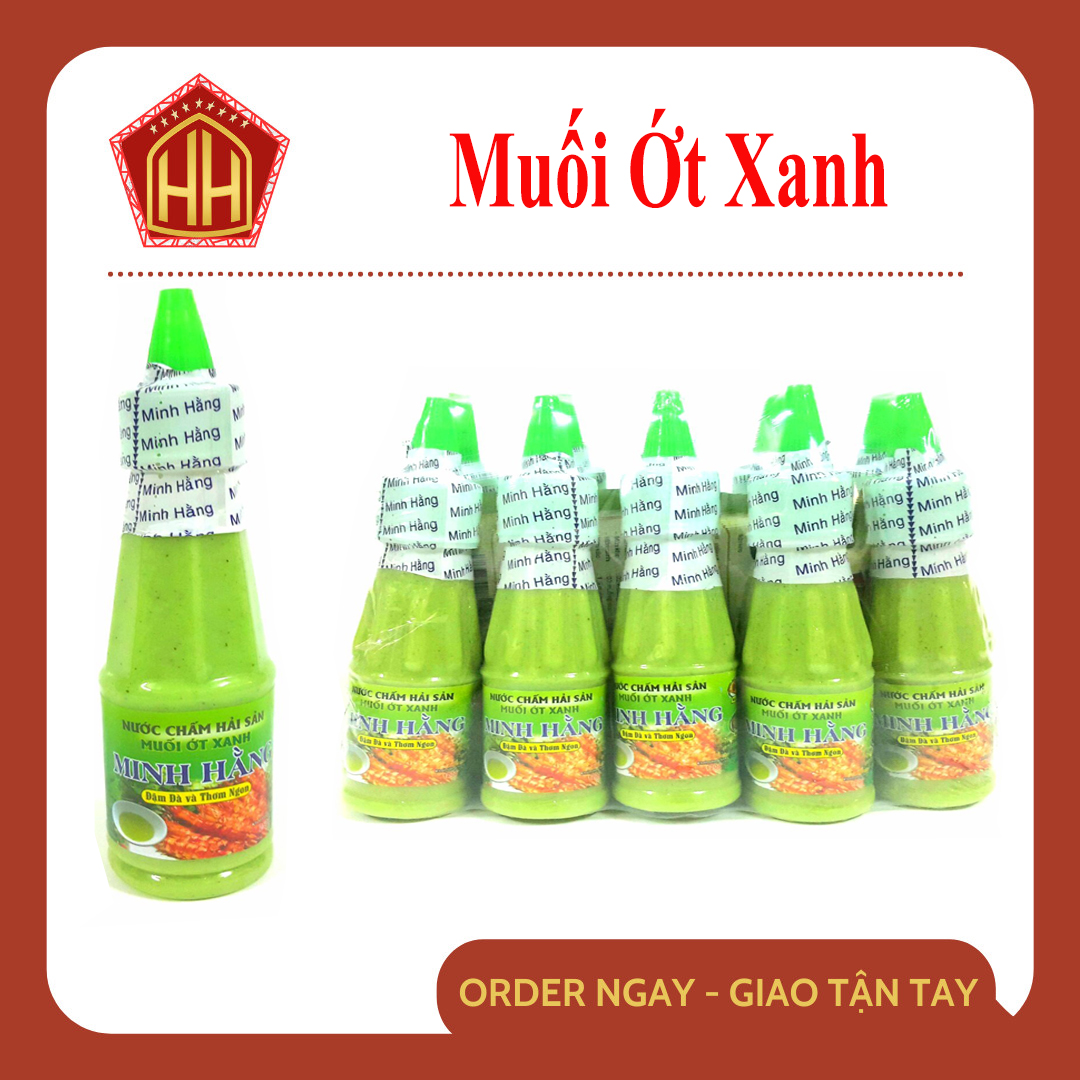 [Chỉ Giao HCM] Muối Ớt Xanh (250g)