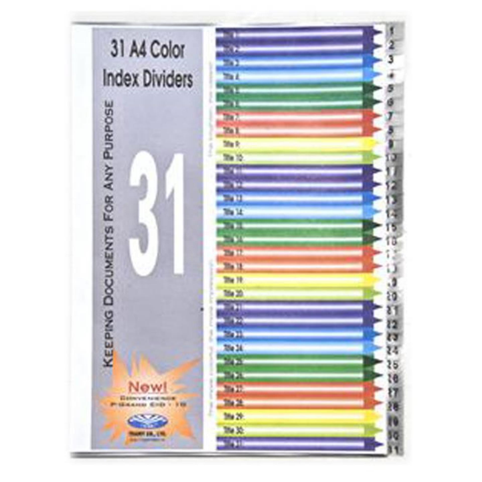 BÌA PHÂN TRANG 31 SỐ