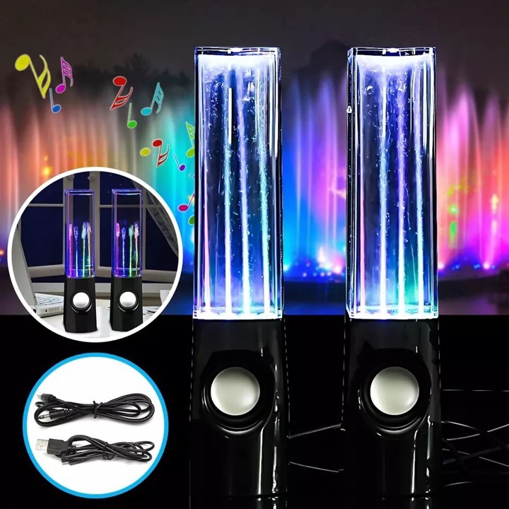 (LOA SIÊU HAY)Bộ loa nước nhảy theo điệu nhạc 3D,LOA 2.0 NHẠC NƯỚC 3D CỰC ĐẸP,Loa nhạc nước bluetooth, Phun Nước Theo Điệu Nhạc"loa phun nước 3d" cực tốt