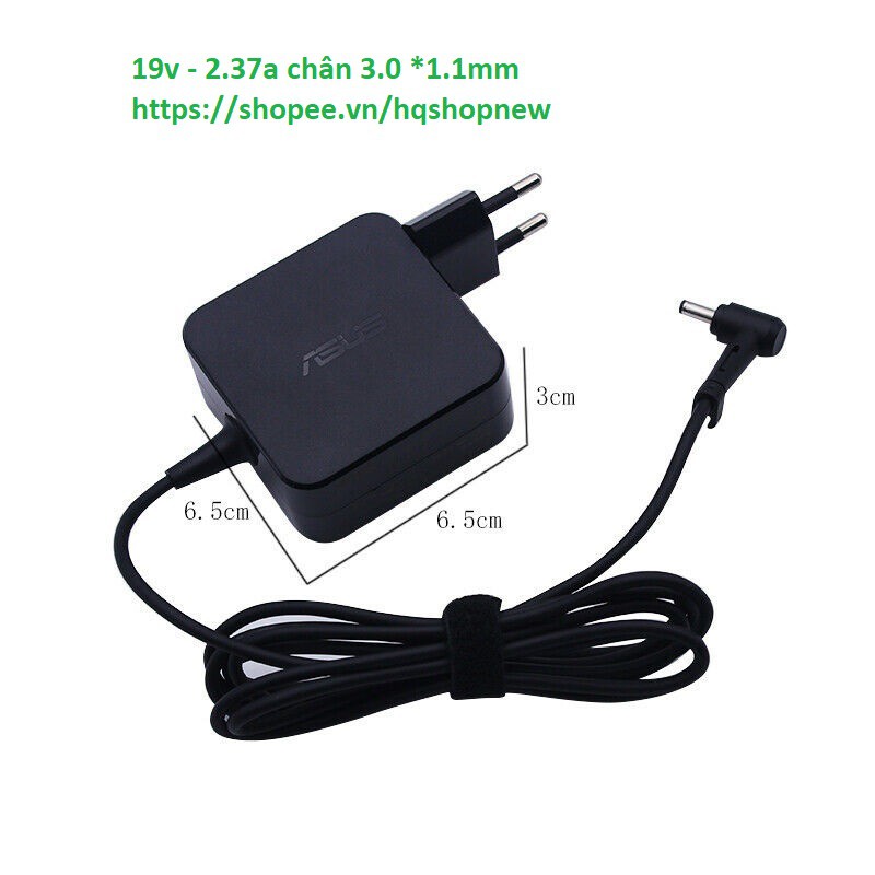 ️[Sạc zin] Sạc laptop Asus ux21e ux31e chân khấc