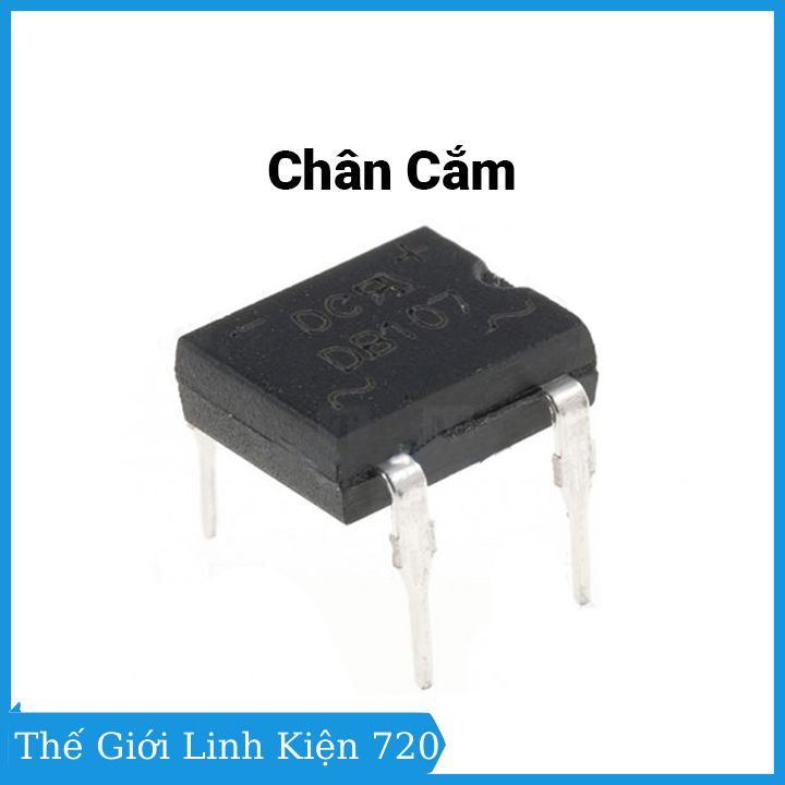 Diode cầu db107, db107s điện áp 1000v 1a