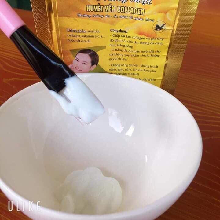 Ủ trắng face huyết yến Olee white