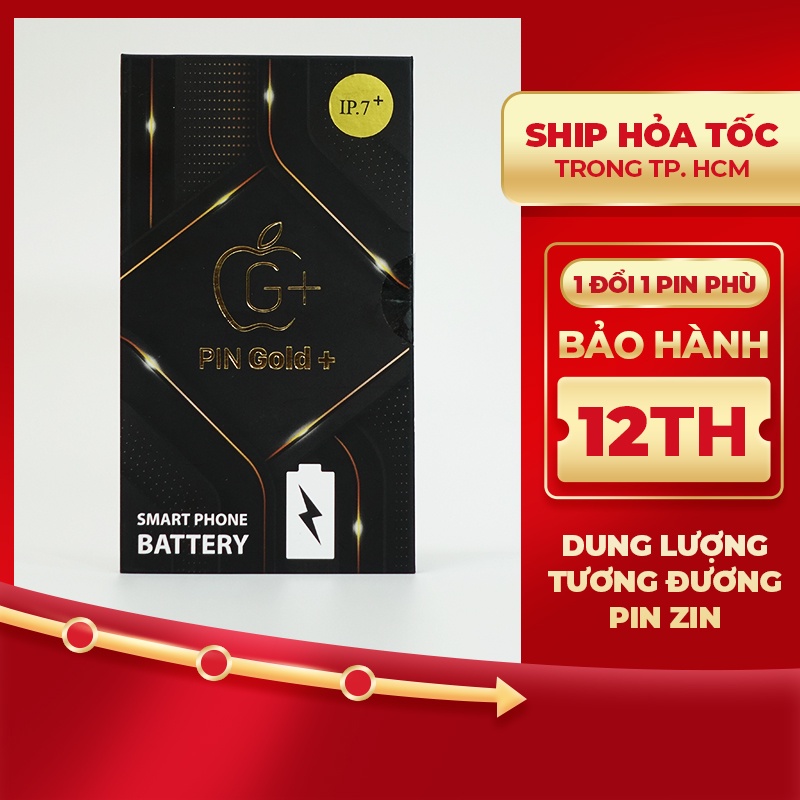 Pin gold thay thế cho ip 7 plus