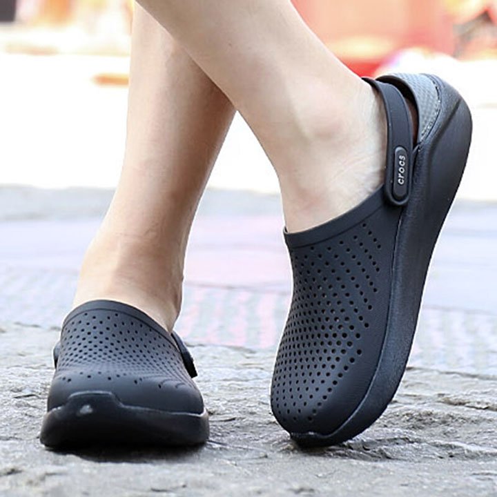 SỤC CROCS... LITEDRIDE CHO CẢ NAM VÀ NỮ (ĐEN/ĐEN)