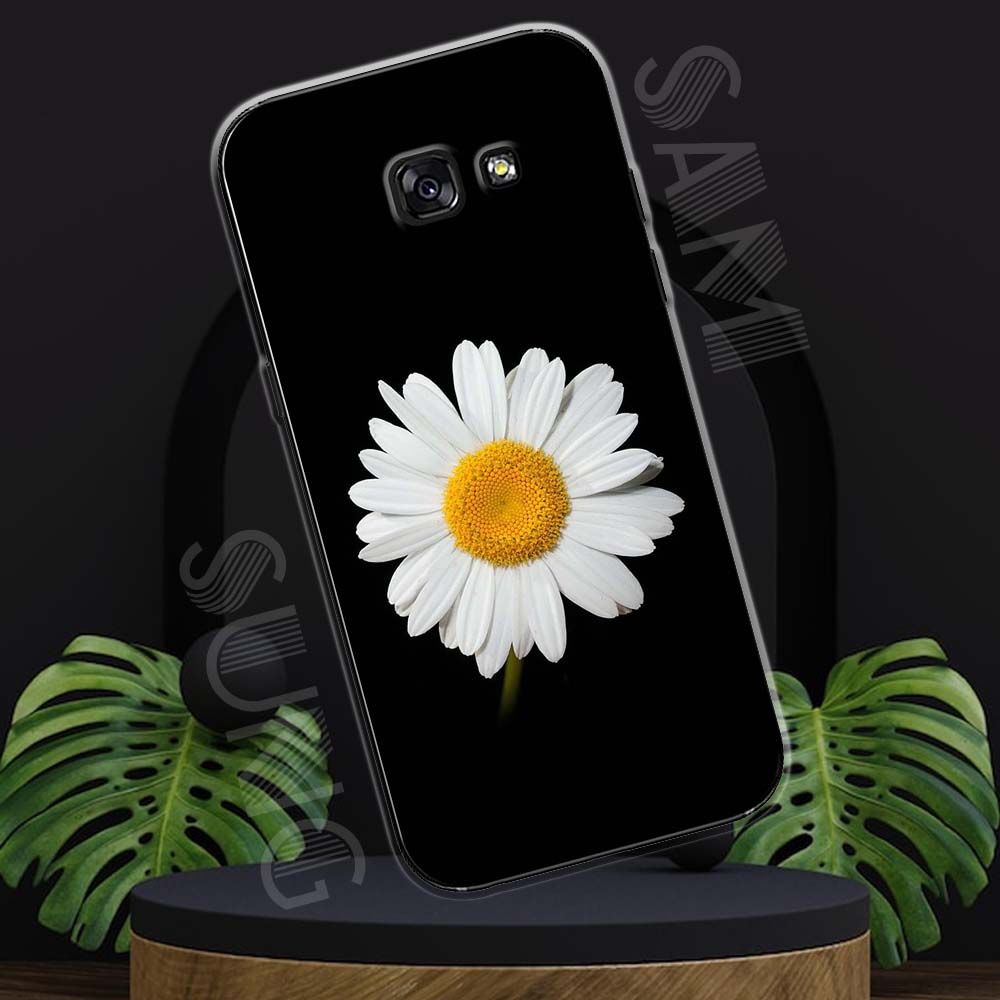 Ốp lưng Samsung A7 (2017) mẫu BST Hoa lá cành TPU