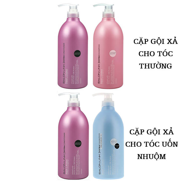 Bộ dầu gội xả SALON LINK EXTRA Nhật