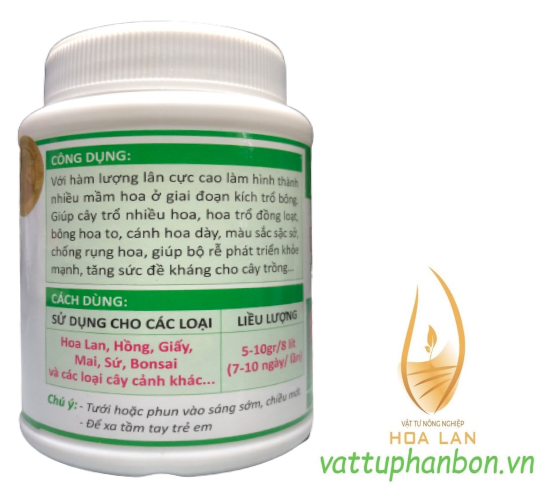 Phân Bón Siêu Lân AC 10-60-10 + TE - #021A# 100g