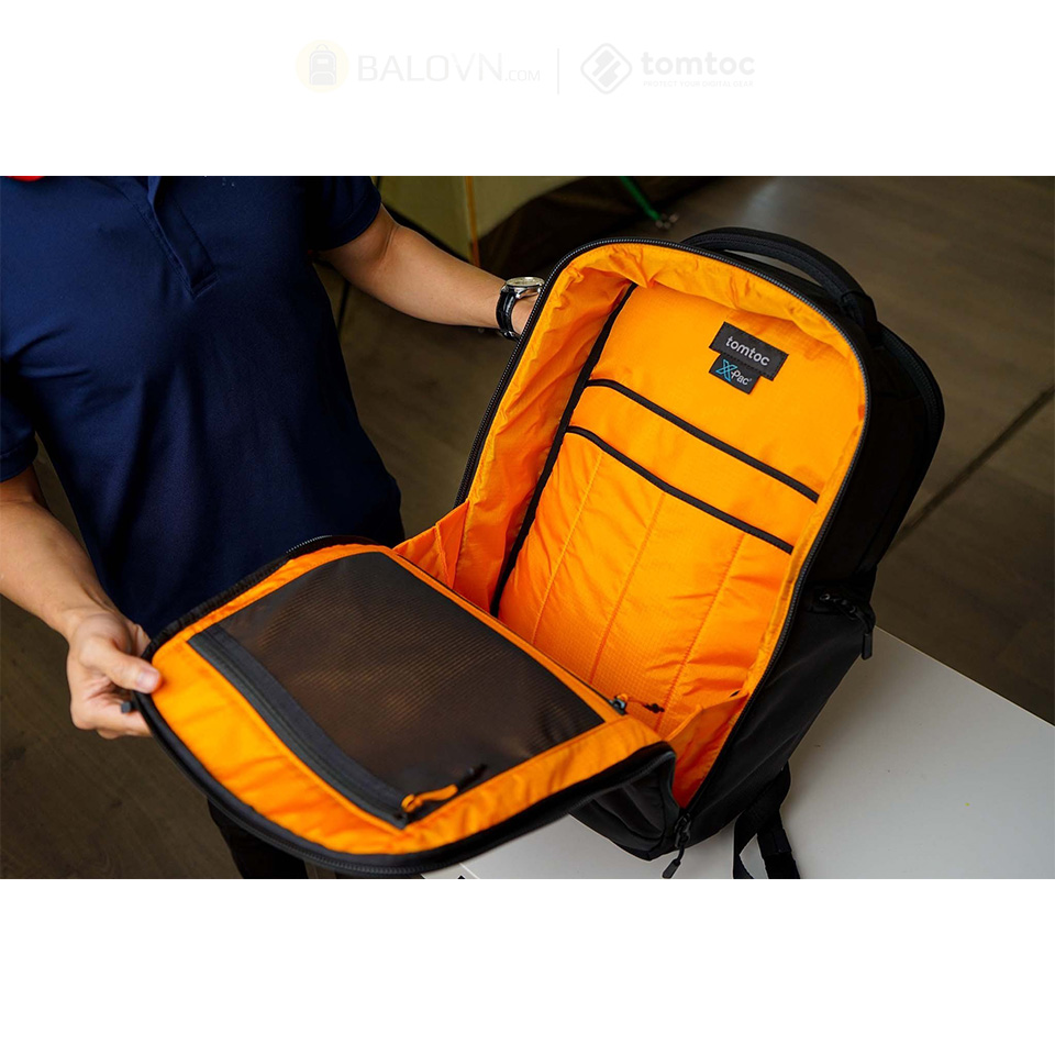 Balo Tomtoc H73E1D1 / H73E2D1 X-PAC Techpack for Ultrabook 13"14"15"16" Black