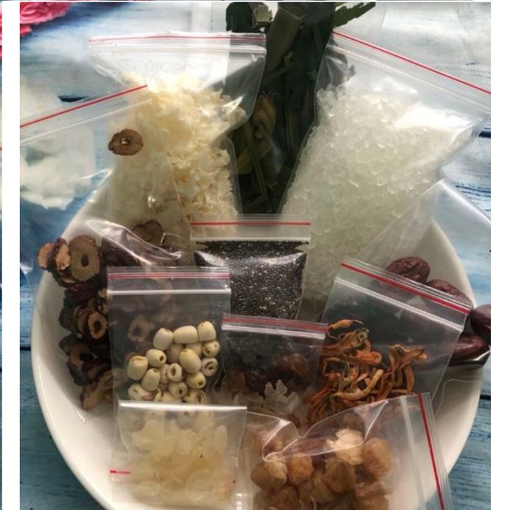 SET chè Nguyên Liệu Nấu Chè DƯỠNG NHAN (400gr) SAIGON FOOD