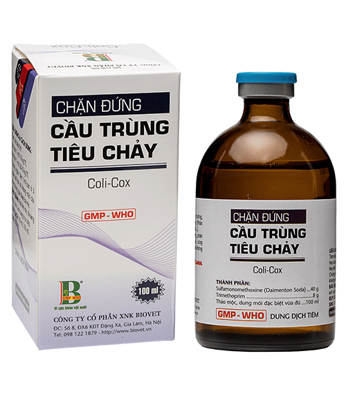 Coli cox cầu trùng tiêu chảy