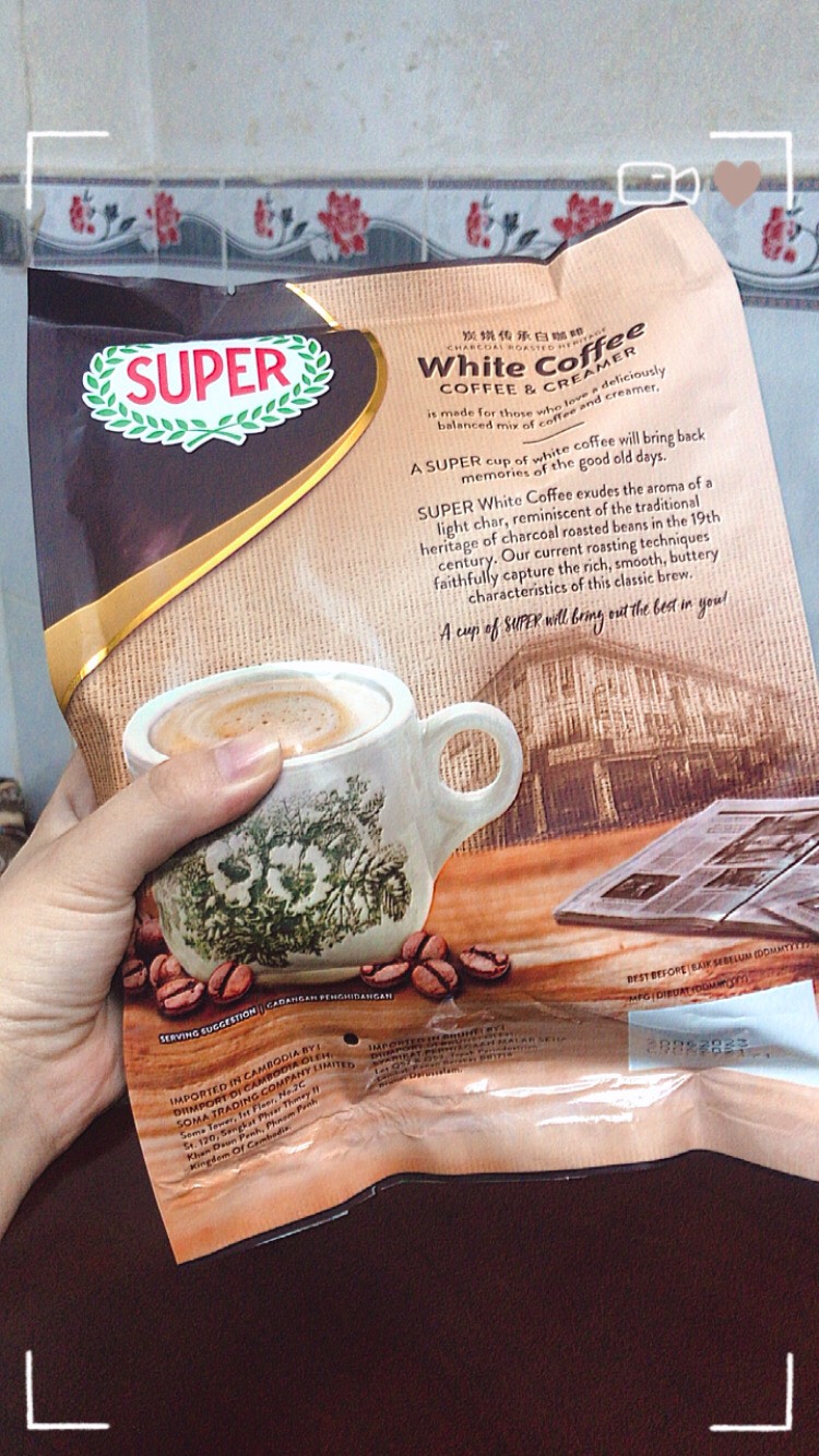 Cà phê trắng Super White Coffee 2 in 1 - Coffee & Creamer