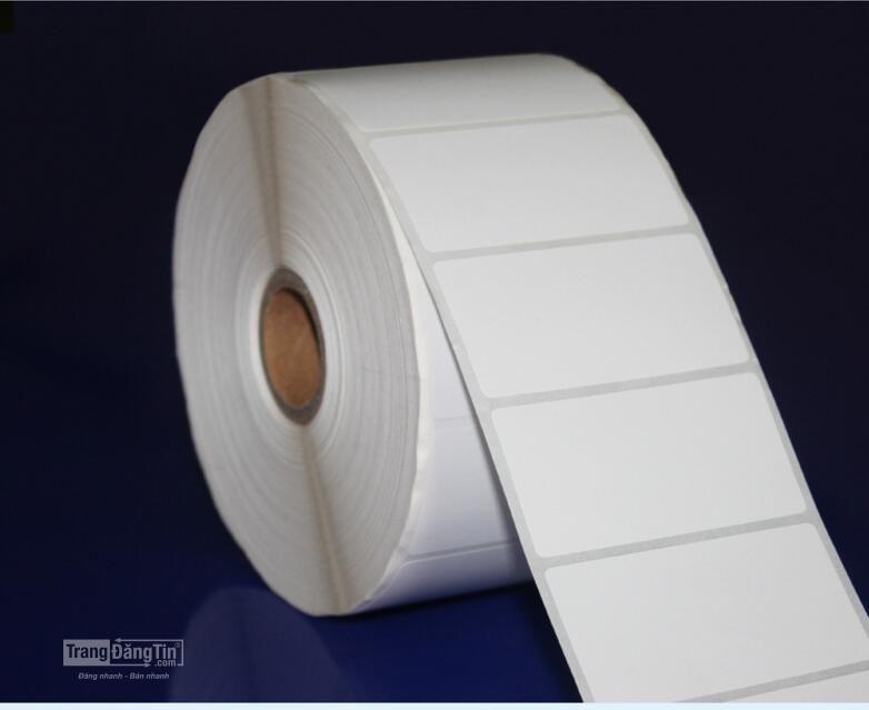 Giấy nhiệt cân mã vạch 58x40mm (5 cuộn)