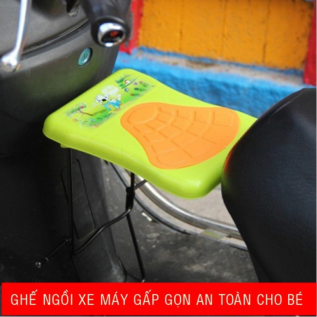 GHẾ NGỒI XE MÁY GẤP GỌN AN TOÀN CHO BÉ