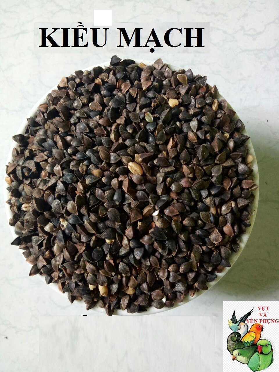 Hạt kiều mạch cho chim cảnh, vẹt, hamster