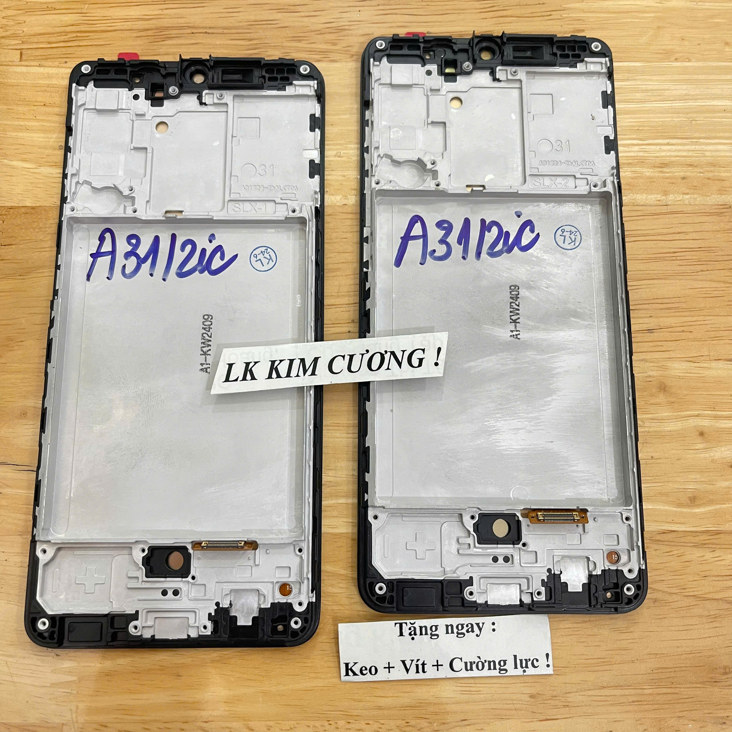 Màn hình tương thích A31 - liền khung - OLED (2IC)